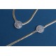 Altın İtalyan Balık Sırtı Oval Baget Set
