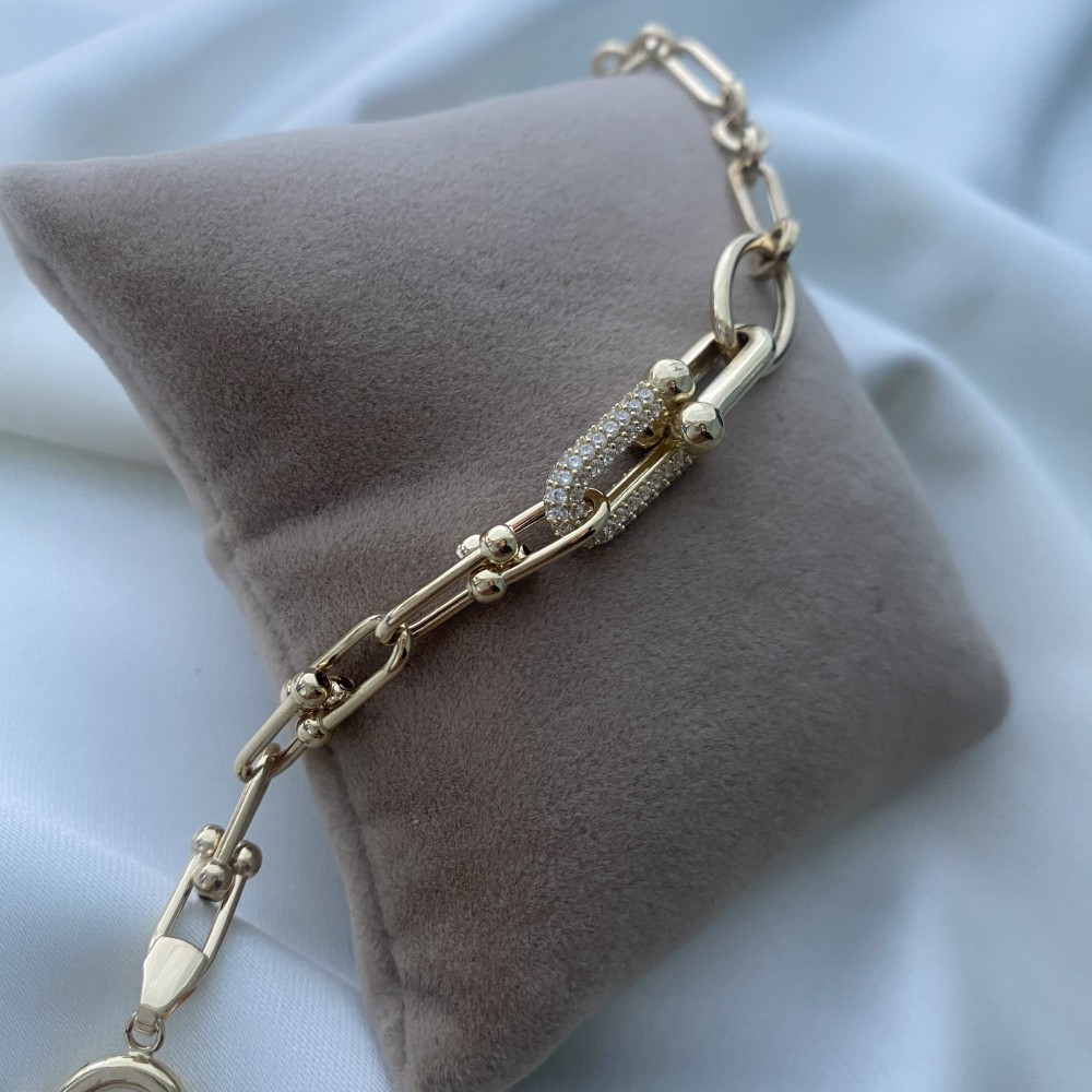 Altın Taşlı Tiffany Bileklik Altın Taşlı Tiffany Bileklik
