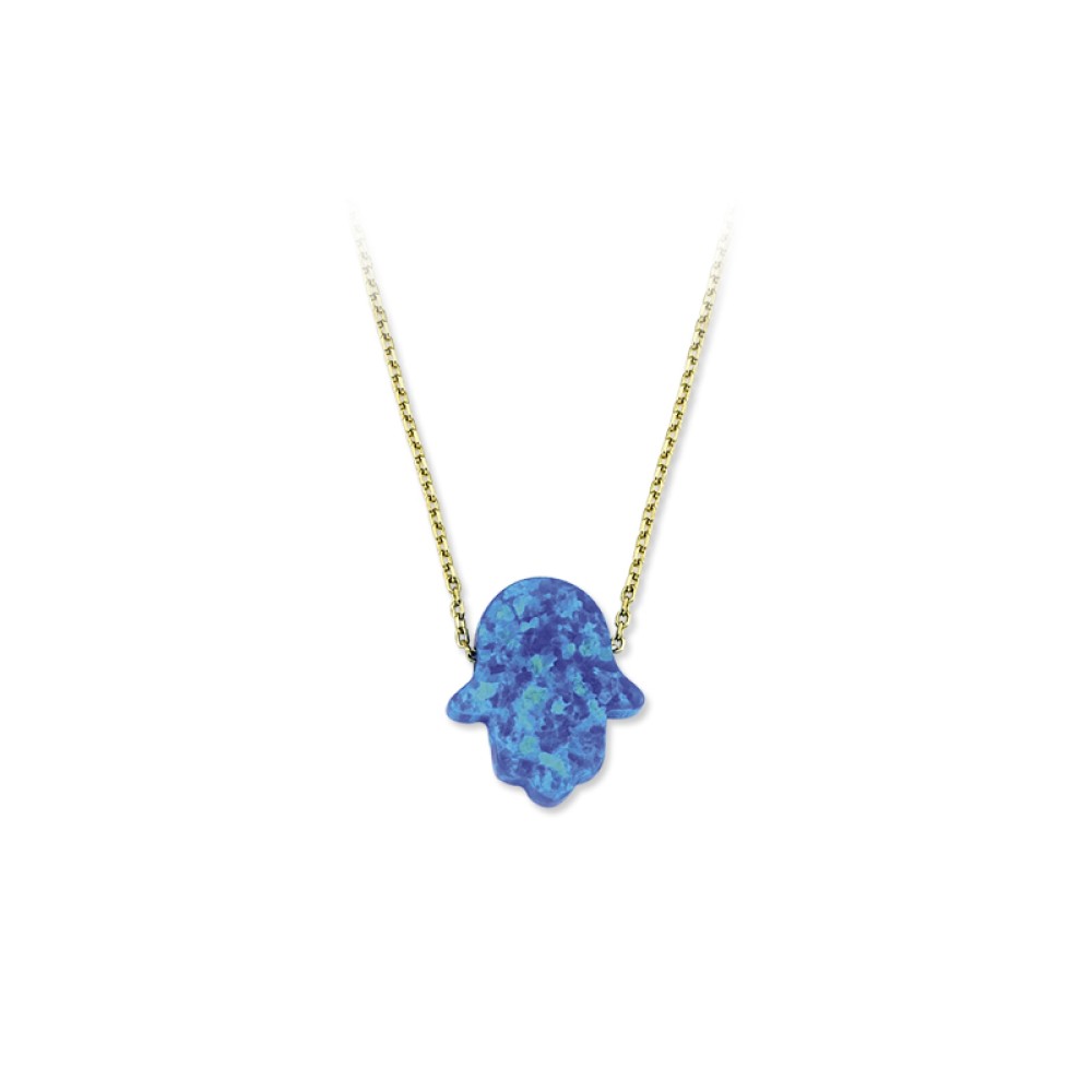 Altın Opal Fatmanın Eli Kolye Altın Opal Fatmanın Eli Kolye