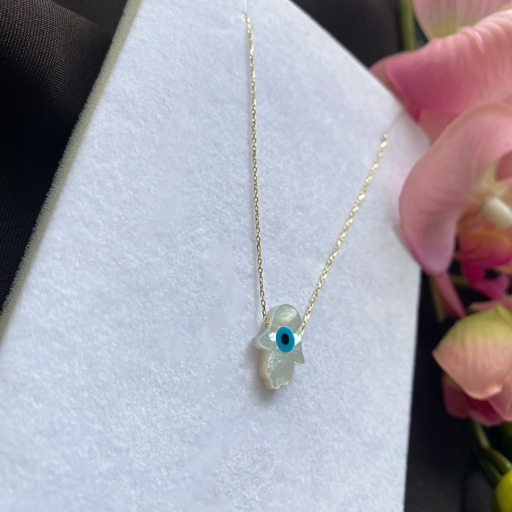 Altın Opal Fatmanın Eli Kolye Altın Opal Fatmanın Eli Kolye