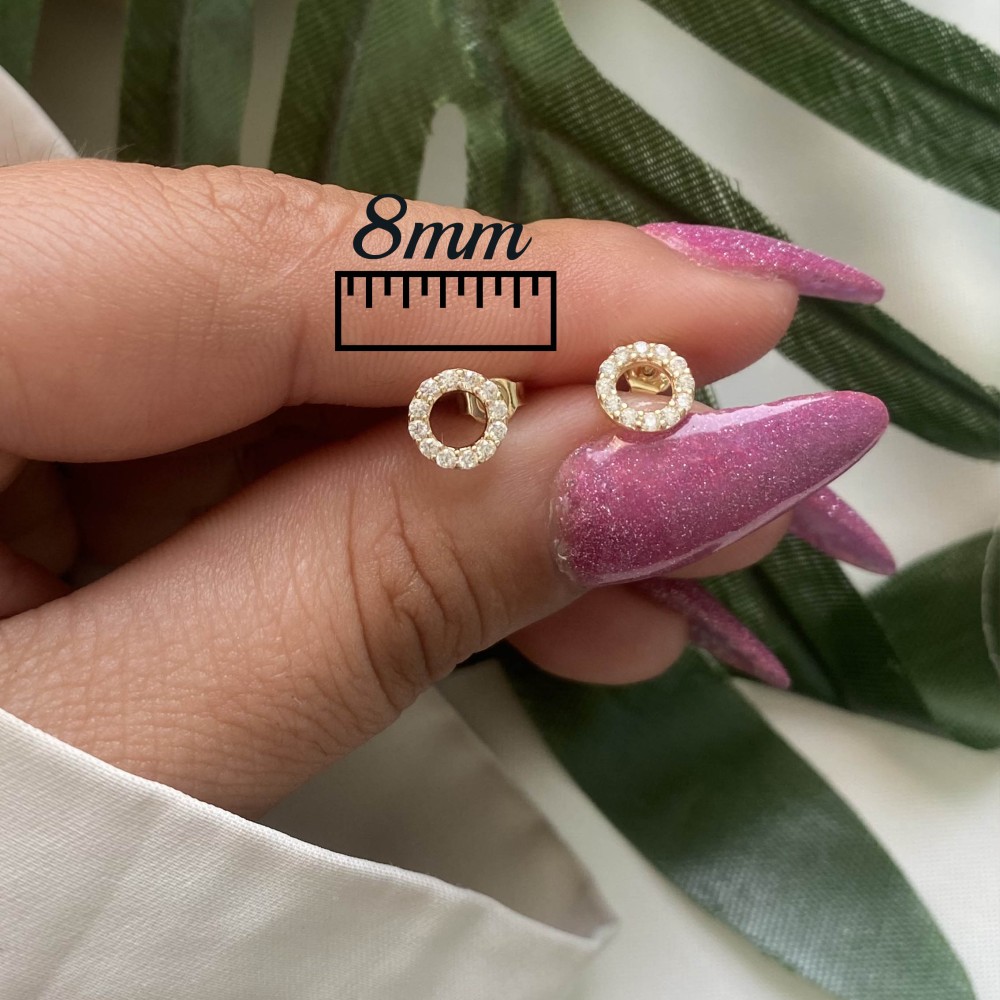 Altın Oval Küpe Altın Oval Küpe