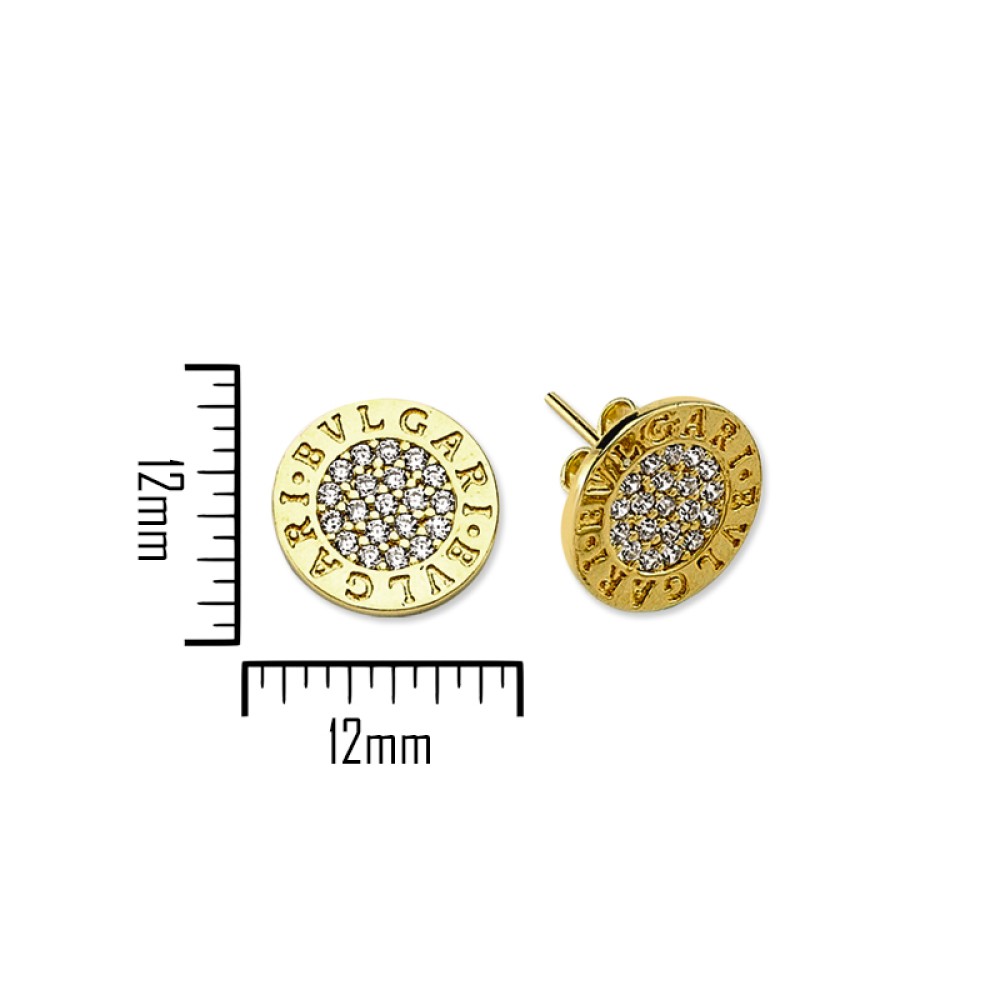 Altın Oval Küpe Altın Oval Küpe